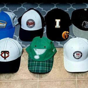 Assorted Sports Team Caps